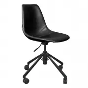 Krzesło Biurowe Franky Czarne Dutchbone