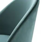 KRZESŁO COOPER 2 SZT. TURKUSOWE EICHHOLTZ