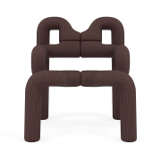 Krzesło ergonomiczne Ekstrem brązowe Knit 028 Umber Varier