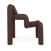 Krzesło ergonomiczne Ekstrem brązowe Knit 028 Umber Varier