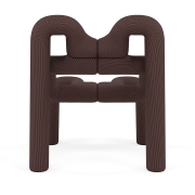 Krzesło ergonomiczne Ekstrem brązowe Knit 028 Umber Varier