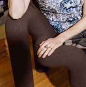 Krzesło ergonomiczne Ekstrem brązowe Knit 028 Umber Varier