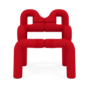 Krzesło ergonomiczne Ekstrem czerwone Knit 027 Scarlet Varier
