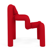 Krzesło ergonomiczne Ekstrem czerwone Knit 027 Scarlet Varier