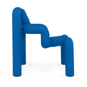 Krzesło ergonomiczne Ekstrem niebieskie Knit 025 Pool Varier