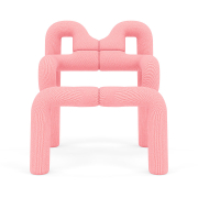 Krzesło ergonomiczne Ekstrem różowe Knit 017 blossom Varier