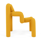 Krzesło ergonomiczne Ekstrem żółte Knit 088 Sulphur Varier