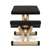 Krzesło ergonomiczne Multi czarne, Re-Wool 198 Varier