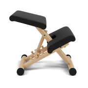 Krzesło ergonomiczne Multi czarne, Re-Wool 198 Varier