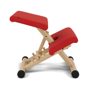 Krzesło ergonomiczne Multi czerwone, Revive 634 Varier