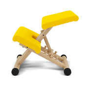 Krzesło ergonomiczne Multi żółte, Vidar 0443 Varier