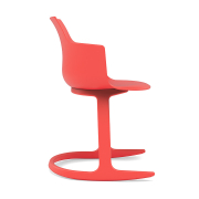 Krzesło ergonomiczne Social Tilt czerwone Varier