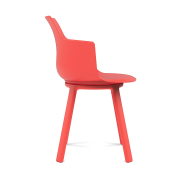 Krzesło ergonomiczne Social Turn czerwone Varier
