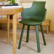 Krzesło ergonomiczne Social Turn zielone Varier