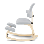 Krzesło ergonomiczne Thatsit miętowe, naturalne drewno Varier