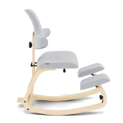 Krzesło ergonomiczne Thatsit miętowe, naturalne drewno Varier