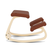 Krzesło ergonomiczne Variable Cognac Noir 31322, naturalne drewno Varier