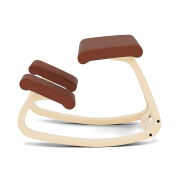 Krzesło ergonomiczne Variable Cognac Noir 31322, naturalne drewno Varier