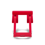 Krzesło ergonomiczne Variable Monochrome czerwone Varier