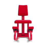 Krzesło ergonomiczne Variable Plus Monochrome czerwone Varier