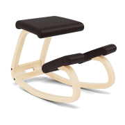 Krzesło ergonomiczne Variable brązowe Noir 31328 naturalne drewno Varier