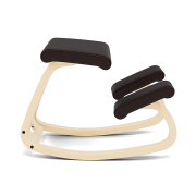Krzesło ergonomiczne Variable brązowe Noir 31328, naturalne drewno Varier