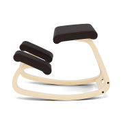 Krzesło ergonomiczne Variable brązowe Noir 31328, naturalne drewno Varier