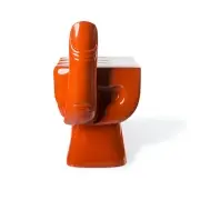 KRZESŁO FIST CZERWONE POLS POTTEN