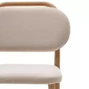 Krzesło Helda beżowe kave home