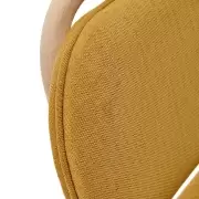 Krzesło Helda musztardowe kave home