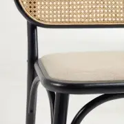 Krzesło Marlene czarne kave home