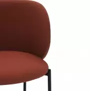 Krzesło Mogi czerwone Teulat