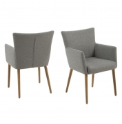 KRZESŁO NELLIE JASNOSZARE ACTONA COMPANY