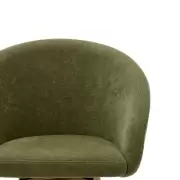 Krzesło obrotowe Marvin zielone kave home