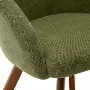Krzesło obrotowe Marvin zielone kave home