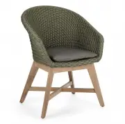 Krzesło ogrodowe Adela zielone