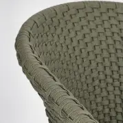 Krzesło ogrodowe Coachella zielone Bizzotto