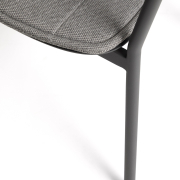 Krzesło ogrodowe Alimia grafitowe Kave Home