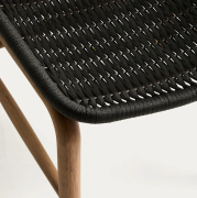 Krzesło ogrodowe Alipa ciemnoszare Kave Home