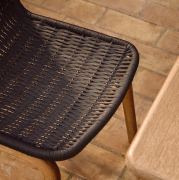 Krzesło ogrodowe Alipa ciemnoszare Kave Home