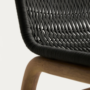 Krzesło ogrodowe Alipa ciemnoszare Kave Home