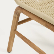 Krzesło ogrodowe Alipa ecru Kave Home