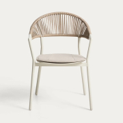 Krzesło ogrodowe Alimia Ecru Kave Home
