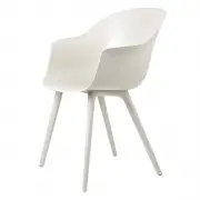 Krzesło ogrodowe Bat białe Gubi