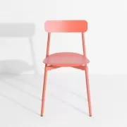 Krzesło ogrodowe Fromme różowe Petite Friture