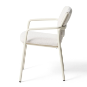 Krzesło ogrodowe Linosa kremowe Kave Home