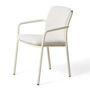 Krzesło ogrodowe Linosa kremowe Kave Home