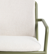 Krzesło ogrodowe Linosa zielone Kave Home