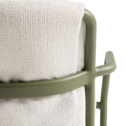 Krzesło ogrodowe Linosa zielone Kave Home