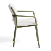 Krzesło ogrodowe Linosa zielone Kave Home